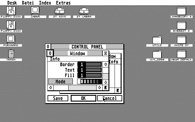 TOS 2.05 atari screenshot