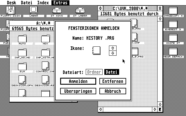 TOS 2.05 atari screenshot