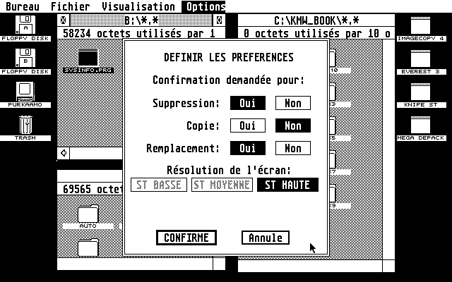 TOS 2.05 atari screenshot