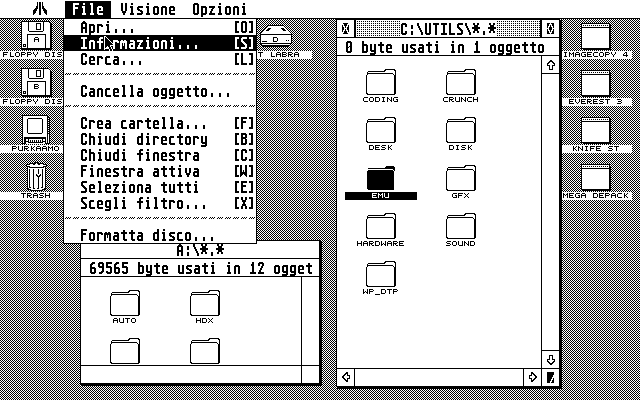 TOS 2.05 atari screenshot