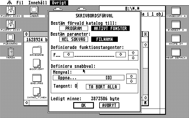 TOS 2.05 atari screenshot