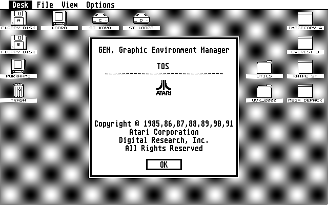 TOS 2.06 atari screenshot