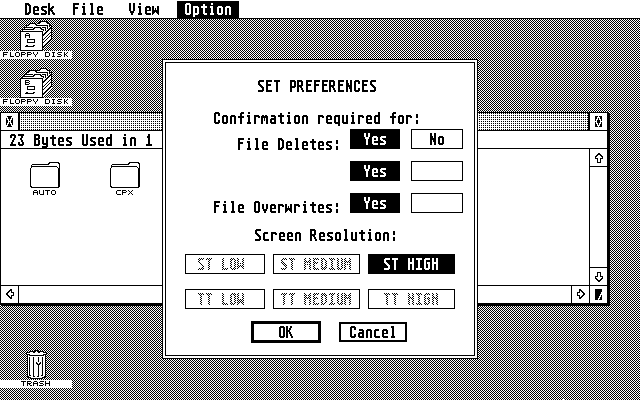 TOS 2.06 atari screenshot