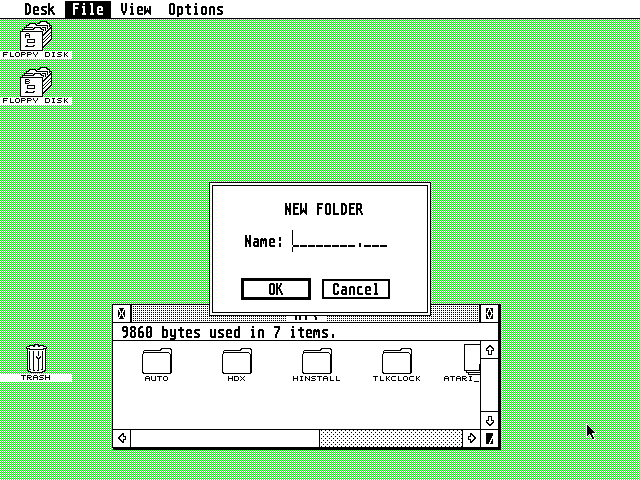 TOS 3.00 atari screenshot
