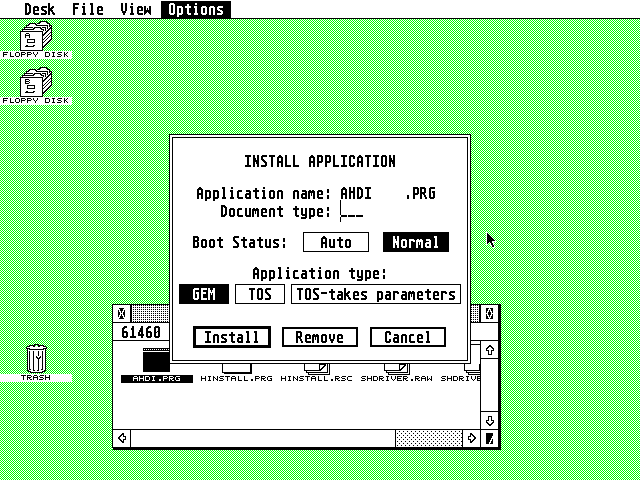 TOS 3.00 atari screenshot