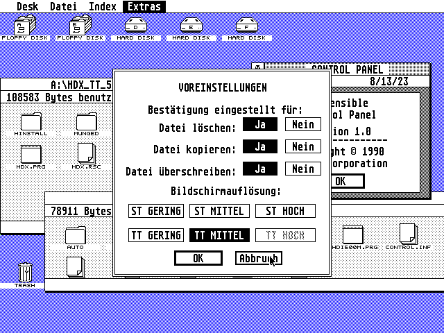 TOS 3.01 atari screenshot