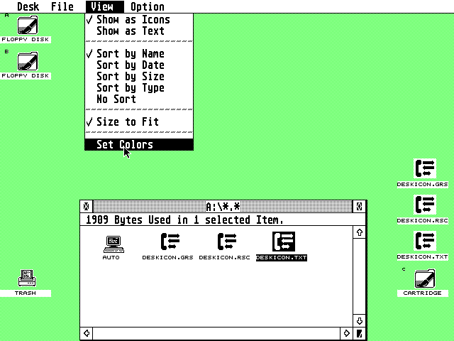 TOS 3.01 atari screenshot