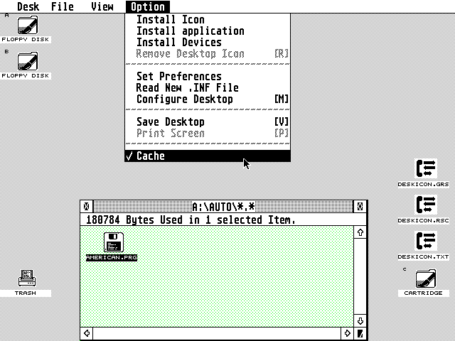 TOS 3.01 atari screenshot