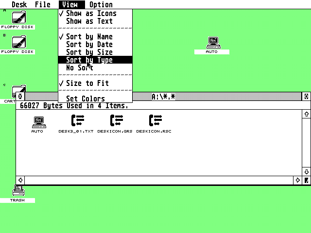 TOS 3.01 atari screenshot