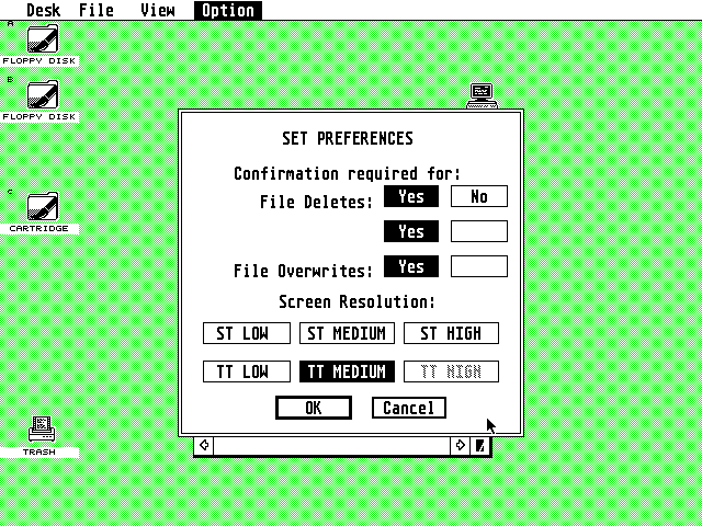 TOS 3.01 atari screenshot