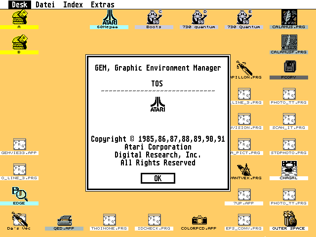 TOS 3.06 atari screenshot