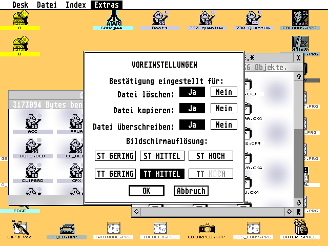 TOS 3.06 atari screenshot