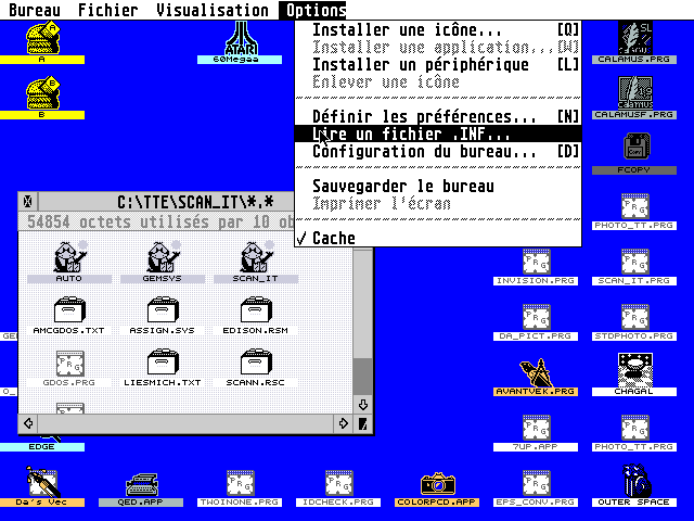 TOS 3.06 atari screenshot