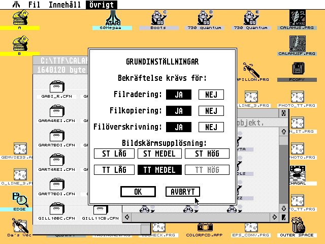 TOS 3.06 atari screenshot