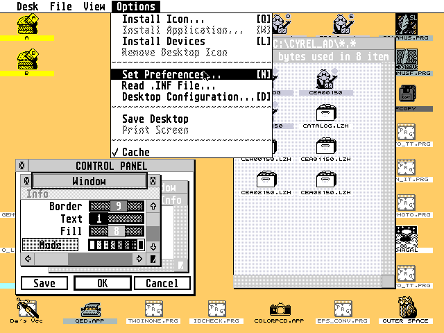TOS 3.06 atari screenshot