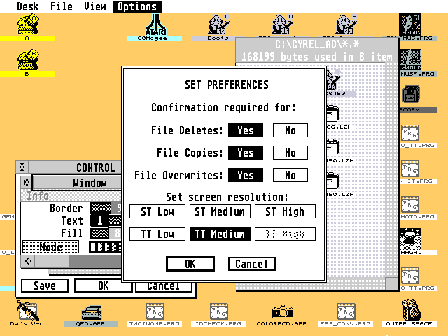 TOS 3.06 atari screenshot