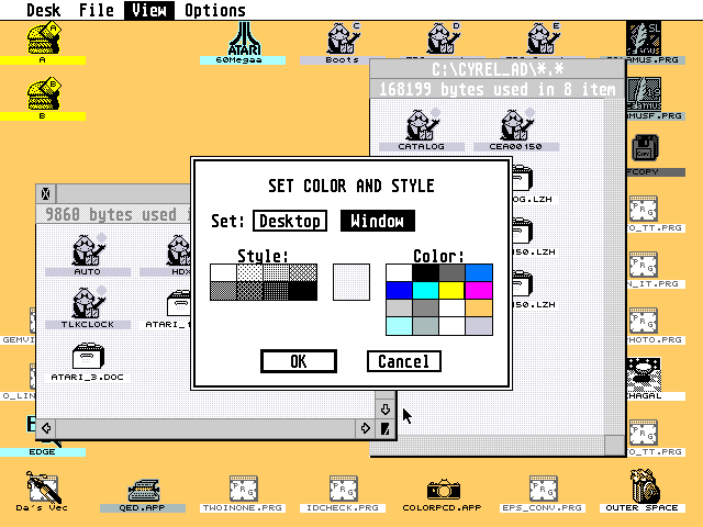 TOS 3.06 atari screenshot