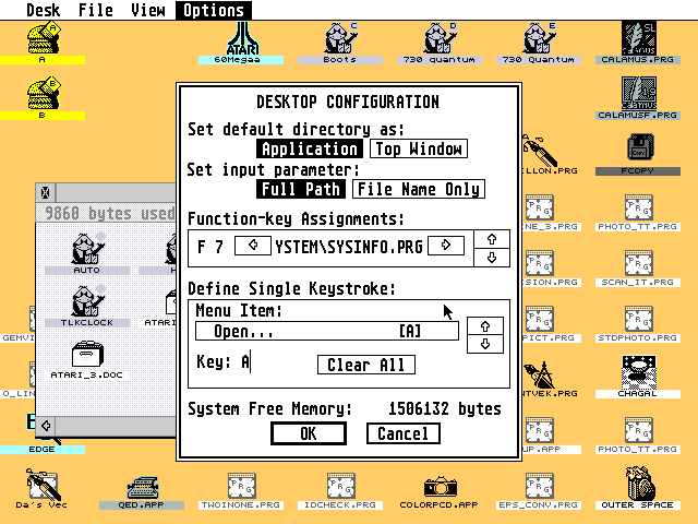 TOS 3.06 atari screenshot