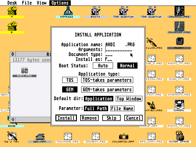 TOS 3.06 atari screenshot