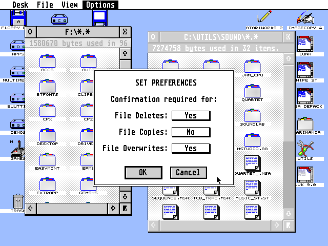 TOS 4.01 atari screenshot
