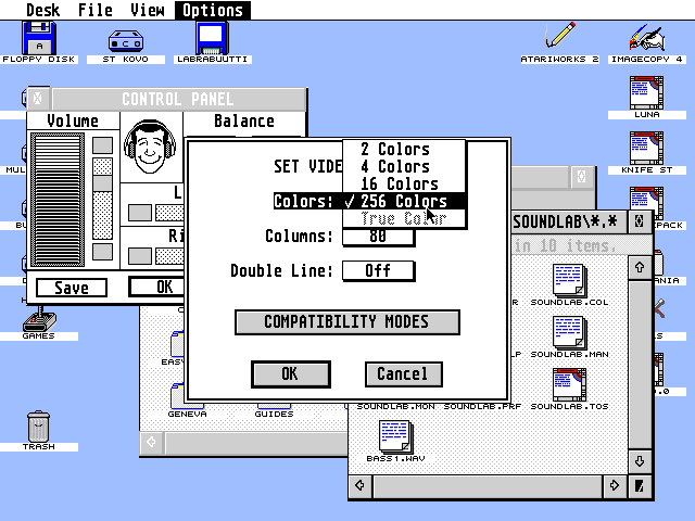 TOS 4.01 atari screenshot