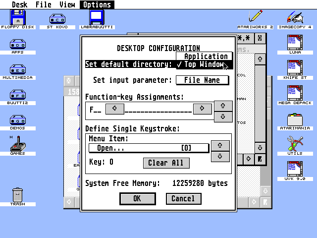 TOS 4.01 atari screenshot