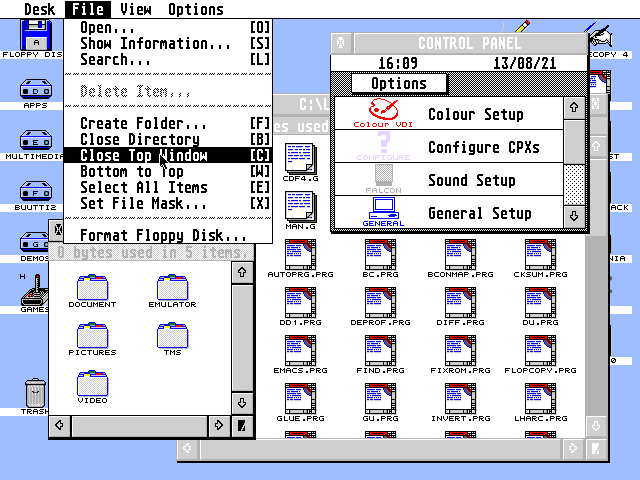 TOS 4.02 atari screenshot