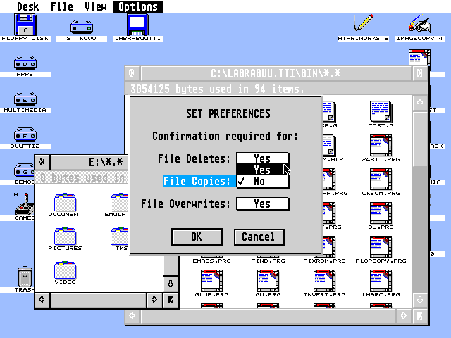 TOS 4.02 atari screenshot