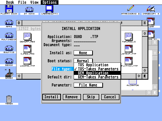 TOS 4.04 atari screenshot