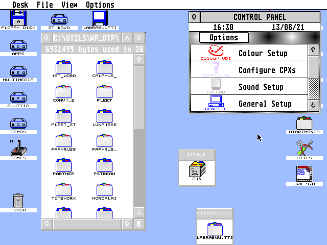 TOS 4.92 atari screenshot