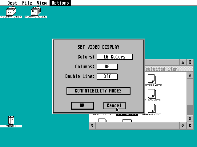 TOS 4.92 atari screenshot