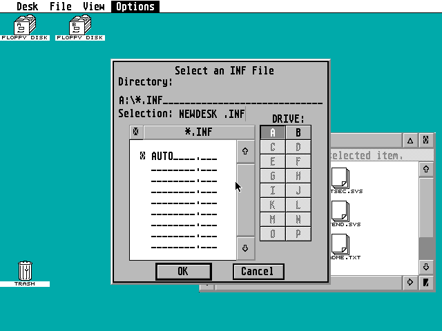 TOS 4.92 atari screenshot
