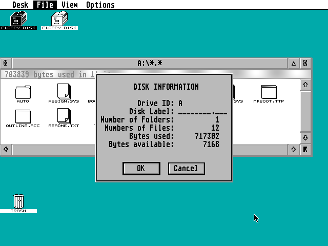 TOS 4.92 atari screenshot