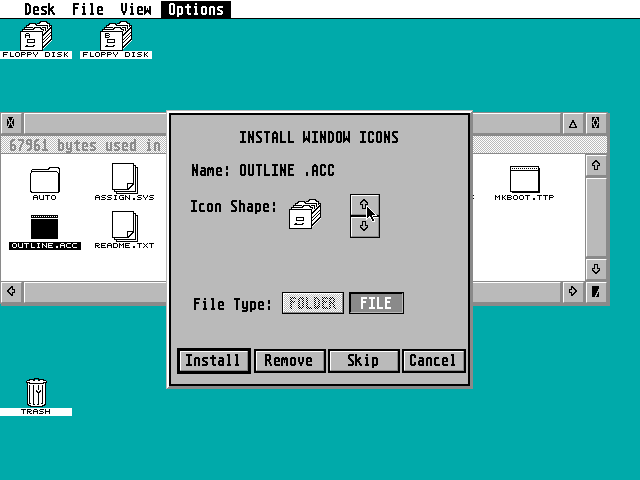 TOS 4.92 atari screenshot