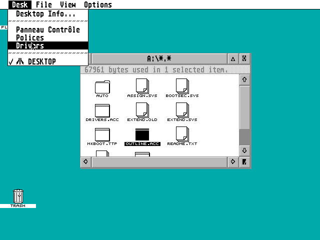 TOS 4.92 atari screenshot