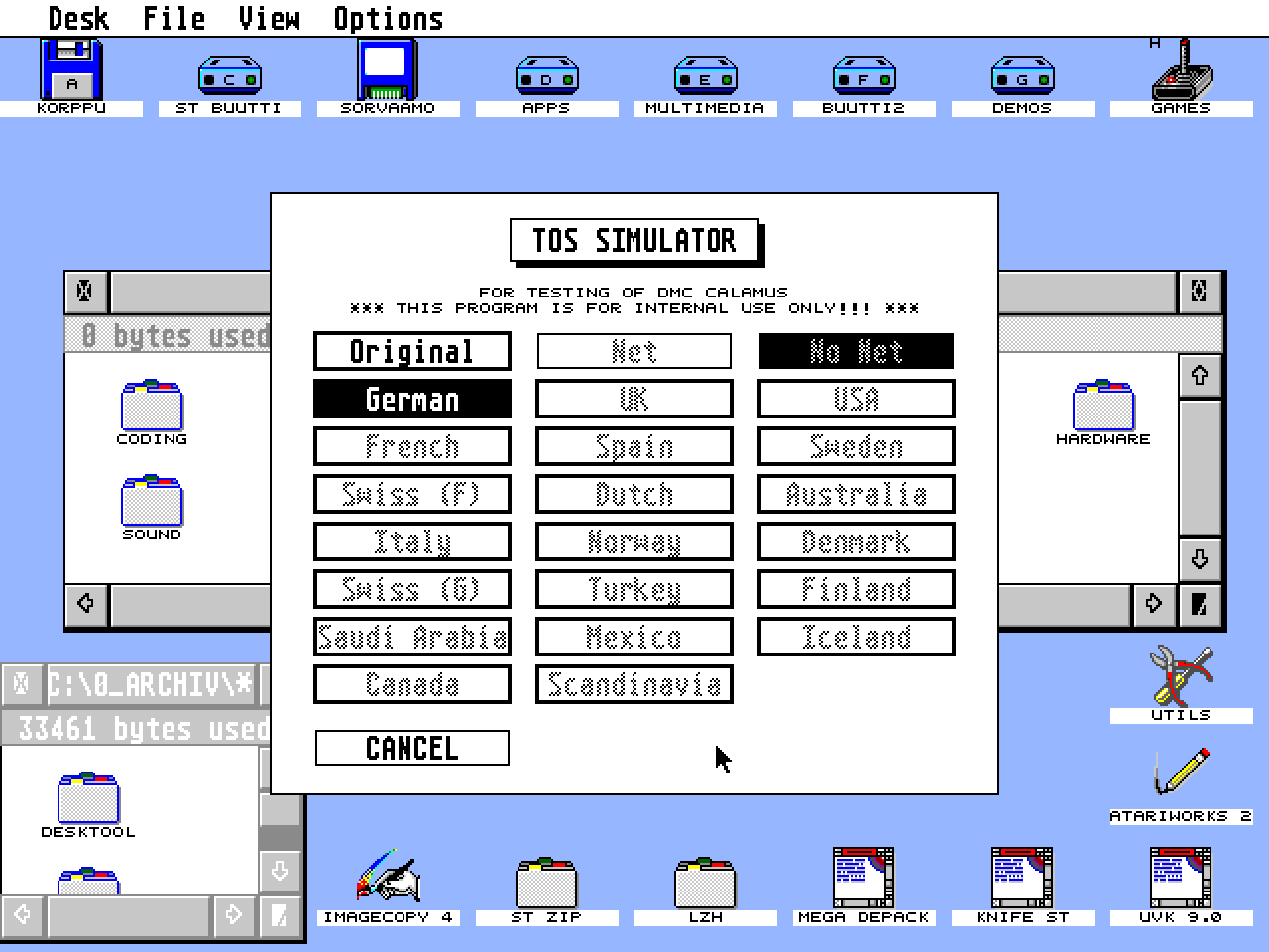 TOS Simulator — screenshot 1