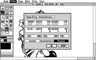 Touch-Up atari screenshot