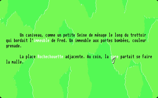 Tout à Disparu atari screenshot