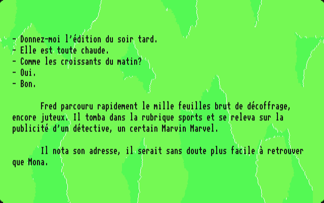 Tout à Disparu atari screenshot