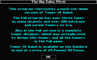 Tower of Babel atari screenshot