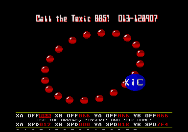 Toxic BBS Demo — screenshot 1