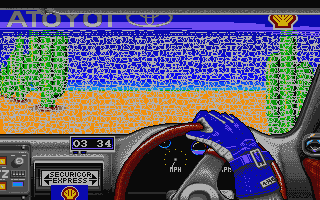 Toyota Celica GT Rally atari screenshot