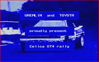 Toyota Celica GT Rally atari screenshot