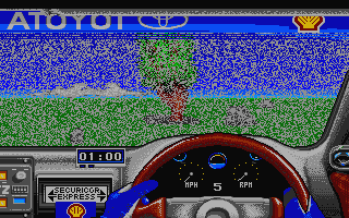 Toyota Celica GT Rally atari screenshot