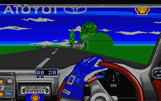 Toyota Celica GT Rally atari screenshot