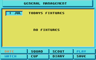 Tracksuit Manager '90 atari screenshot