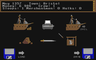 Trader II atari screenshot