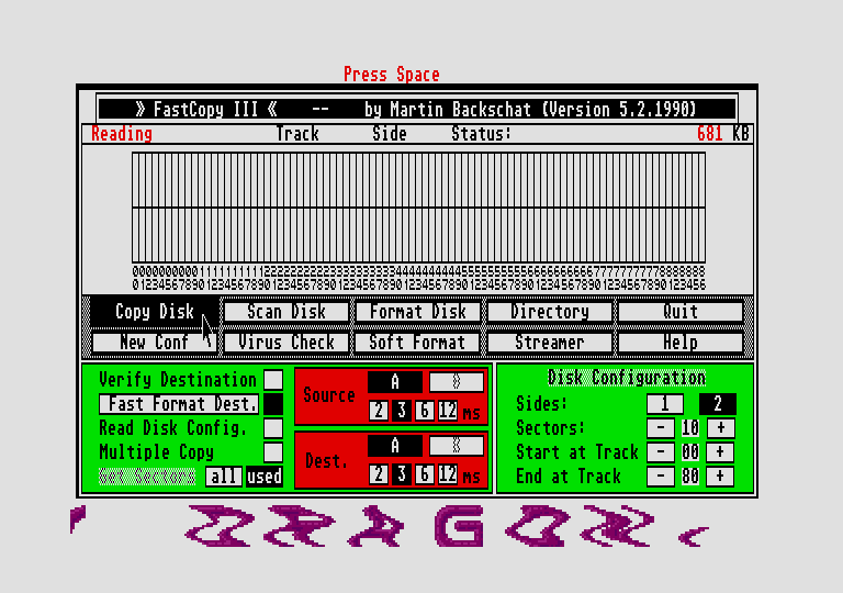Tragedy for U atari screenshot