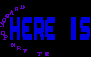 Tragedy for U atari screenshot