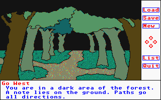 Transylvania atari screenshot